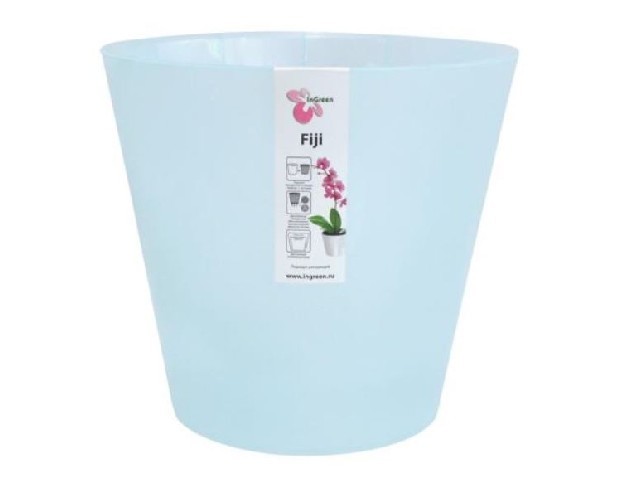 Горшок для цветов Фиджи Орхид д.160 мм 1,6 л голубой перламутр 1558/16